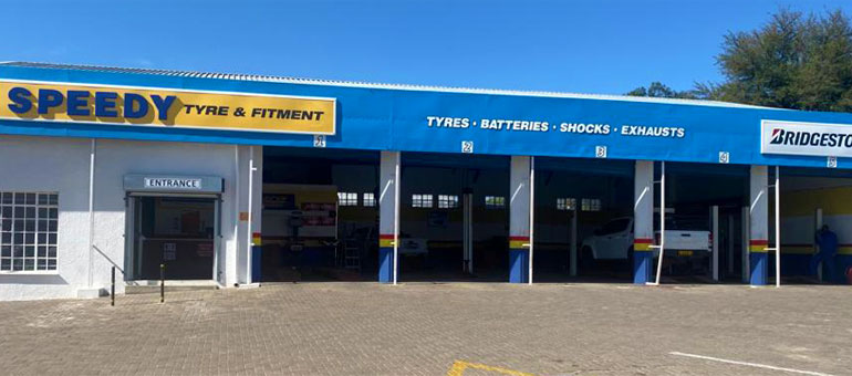 Speedy Tyre and Fitment premises, Windhoek